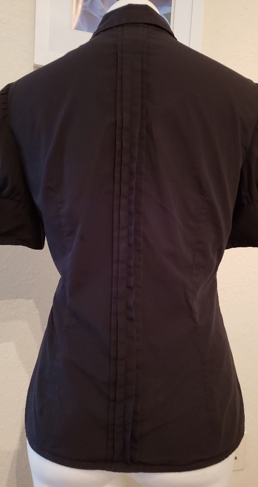 Victoria Secret Black Ruffled top - Picture 5 of 9